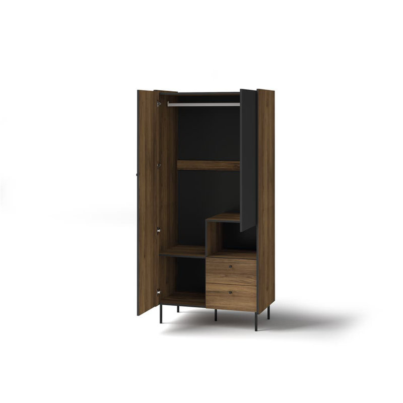 Oreatha 1 Door Manufactured Wood Wardrobe