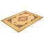 Tapis jaune / noir noué à la main de conception unique 9 pi 1 po x 12 pi 4 po Keller