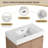 Tyffanie 35.43'' Single Bathroom Vanity with Resin Top