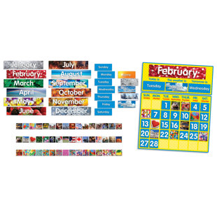Photo Calendar Bulletin Board Cut Out