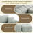 110"Modular Sectional Sofa, L Shape With Extra-Large Seat, Pull-Line Design, Movable Ottoman, High Density Foam, Free Combination, Sturdy Metal&Wood Frame, Boucle Fabric-305469042
