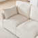 4-Piece Modular Cloud Couch Reversible Sectional with Ottoman