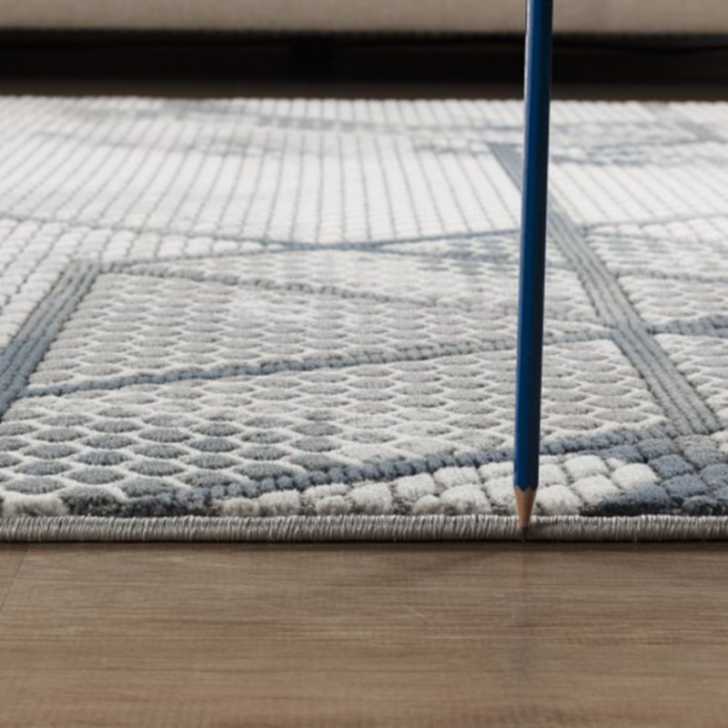 Geometrix Area Rug, Rectangle 7'3" x 5'3"