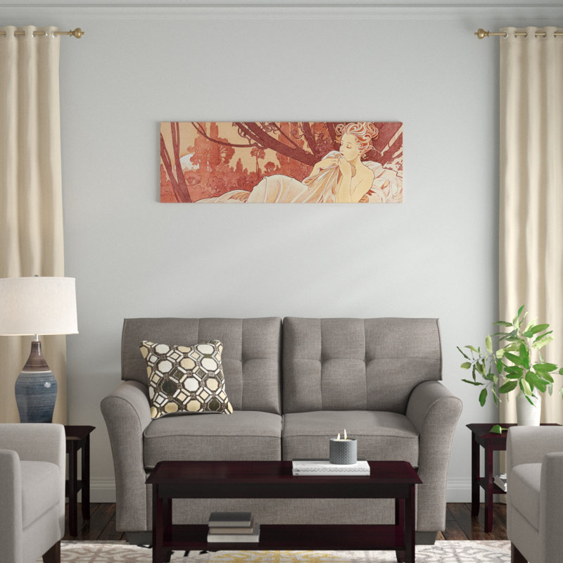 «Sepia», reproduction sur toile, H 12 po x l 36 po x P 1,5 po, Toile tendue