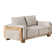 Bhaga 70'' Square Arm Loveseat