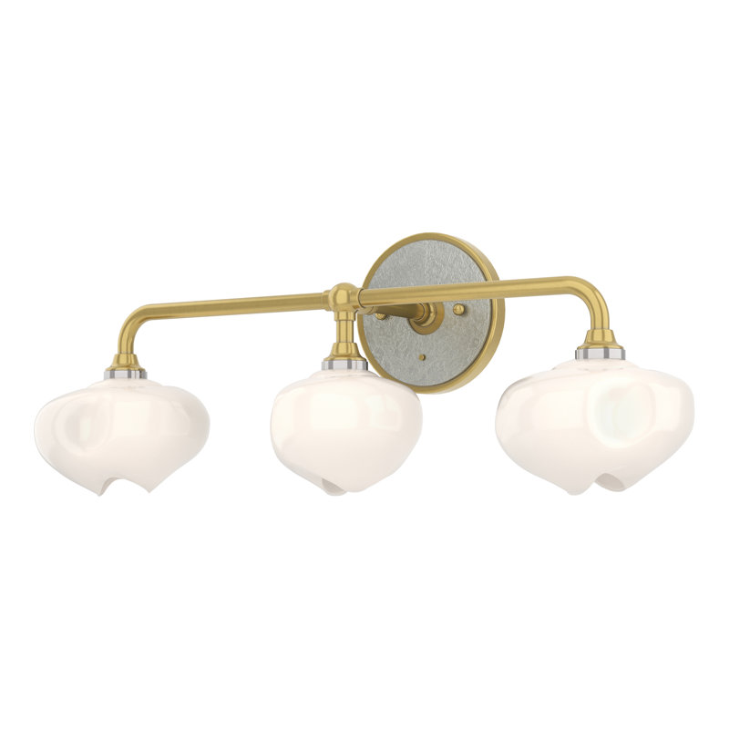 Ume 3 - Light Dimmable Vanity light, Modern Brass, Sterling