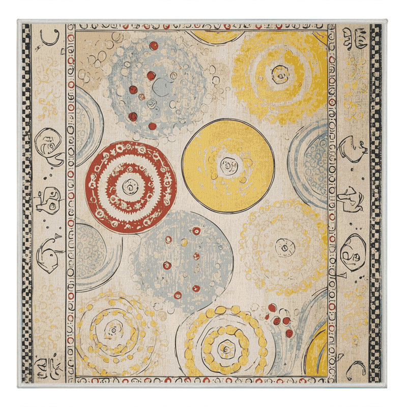 Vivid Flicker Rug, Square 8'