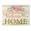 « welcome home 1 », art textuel sur toile tendue-31330686