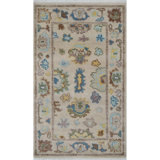 Cove Hand-Knotted New Zealand Wool Low Pile Indoor Rug Traditional