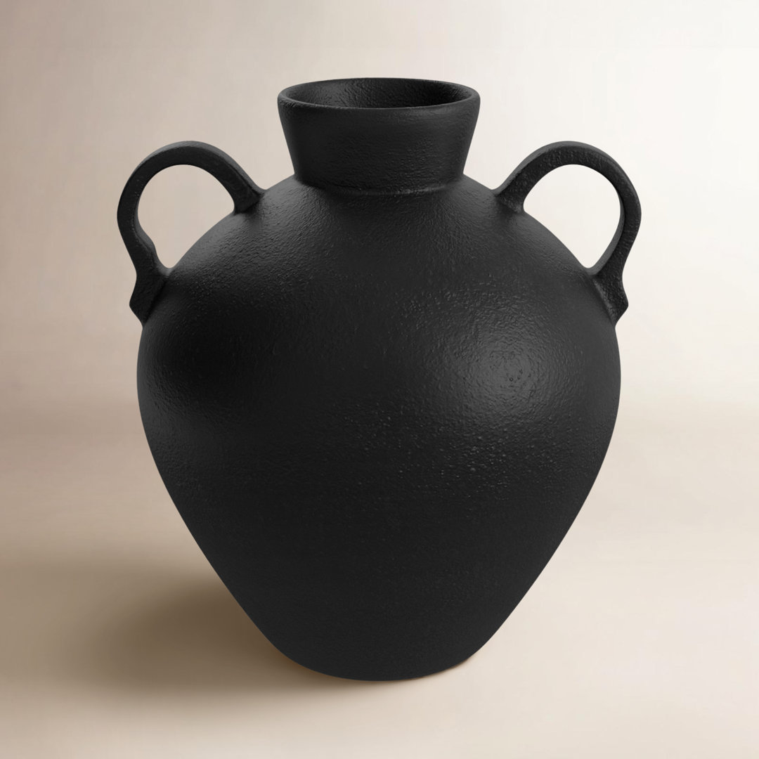 Bronsyn Terracotta, 17" Unique Jug With 2 Handles, Amphora Durable and stylish item Birch Lane™ 