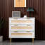 Amesha 80cm W 3 - Drawer Chest of Drawers-1726006741
