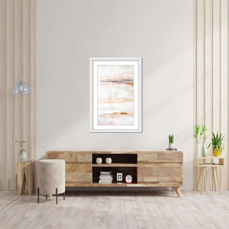 Abstract Summer Dusk, 30" H x 24" W