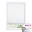 Store alvéolaire occultant sans cordon 1,5 po EZ Fit No Tools No Drill, l 22,75 po x H 48 po, blanc-1098838002