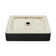Concorde Rectangle Ceramic Vessel Sink, Matte Black