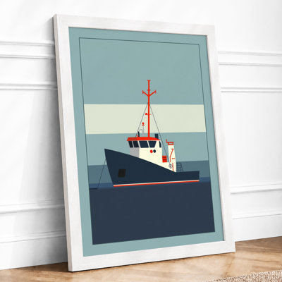 Vessel At Rest Coastal - Print