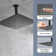 Rain Fixed Shower Head 2.5 GPM GPM