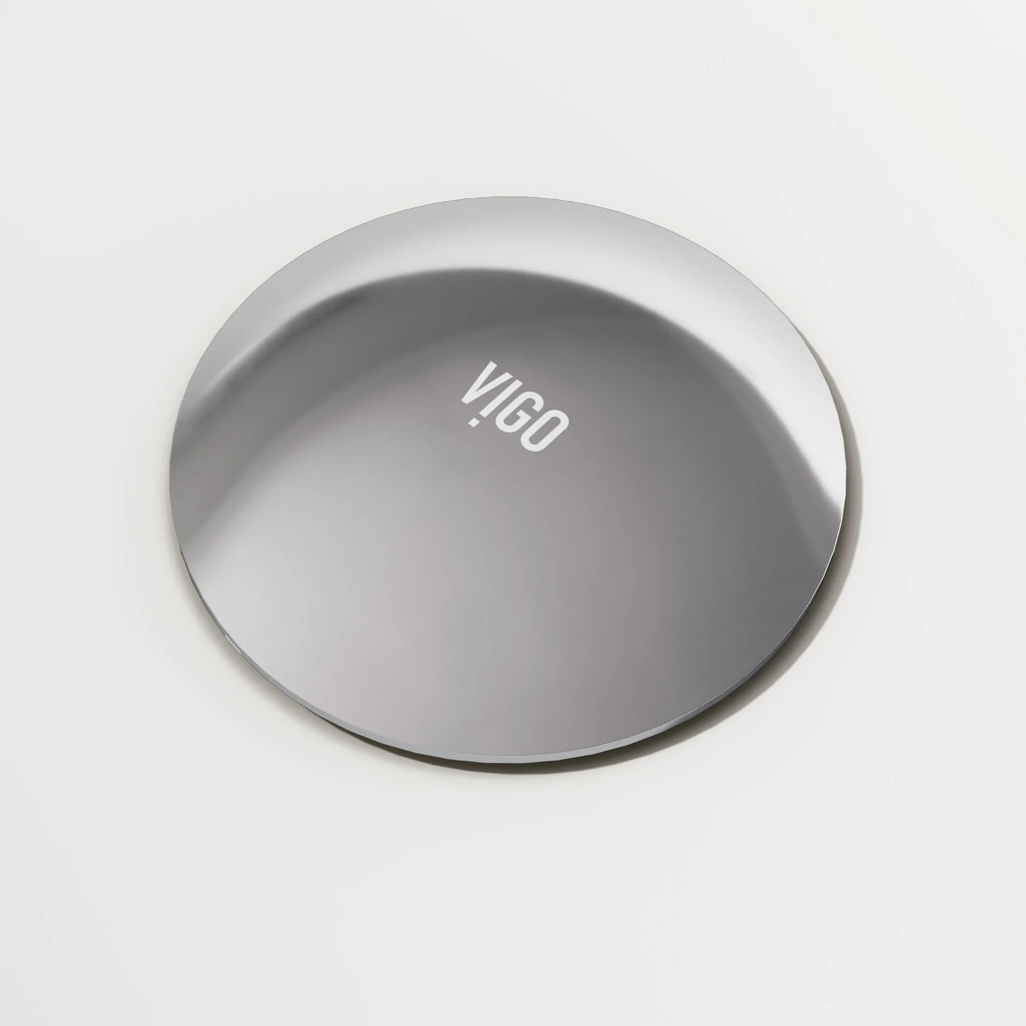 Bathroom Sink Pop-Up Drain With Overflow, Chrome