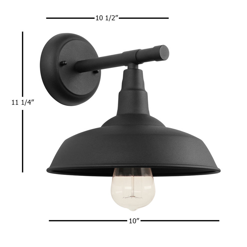 Coster Wall Light, Black
