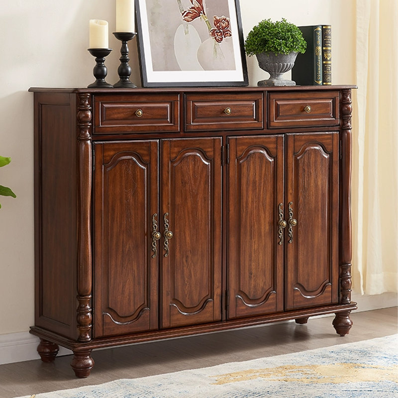 Cherry Solid + Manufactured Wood Shoe Storage Bench