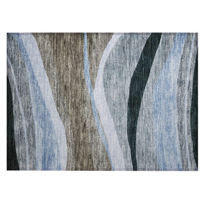 Segin Machine Washable Indoor/Outdoor Rug
