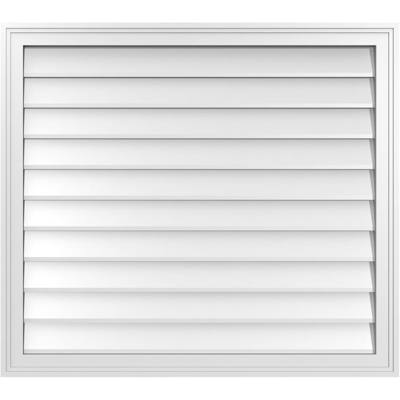 Brickmould Frame, Primed Tan, 32" H x 36" W x 1.5" D