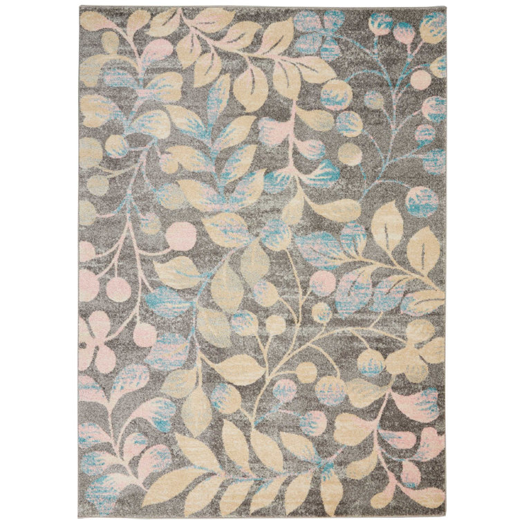Leeming Floral Indoor Rug