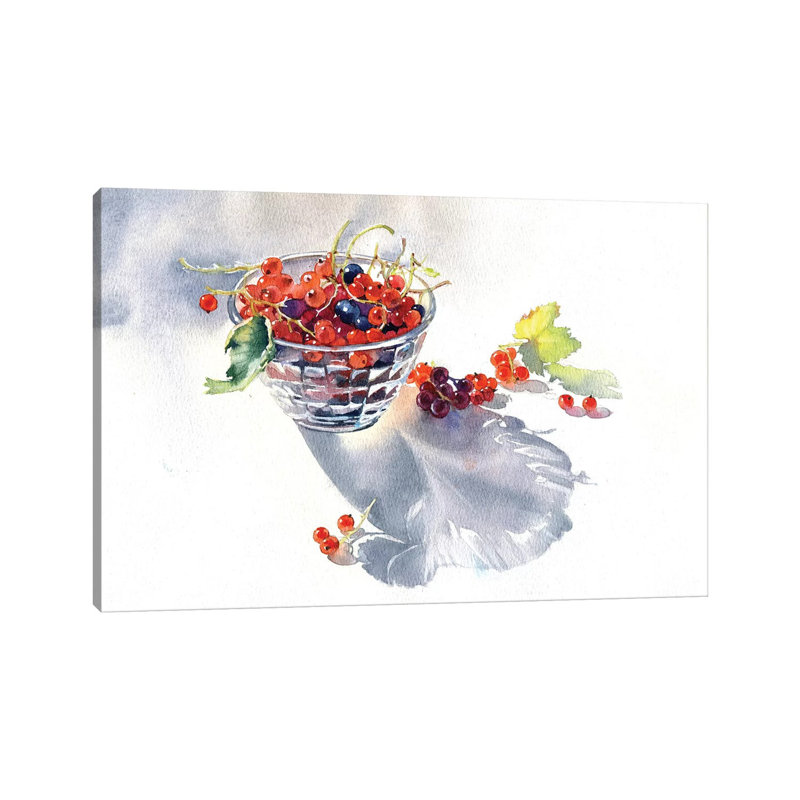 Currants by Marina Ignatova - Wrapped Canvas Painting, 101.6 cm H x 66.04 cm W x 3.175 cm D