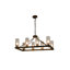 Devonte 8 - Light Shaded Chandelier