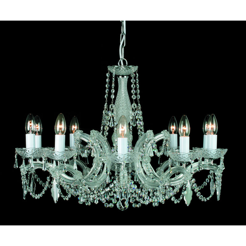 10 - Light Candle Style Chandelier