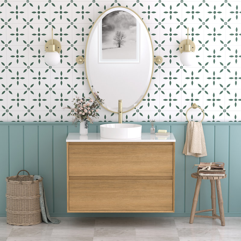 Meuble-lavabo flottant simple 36 po Newark