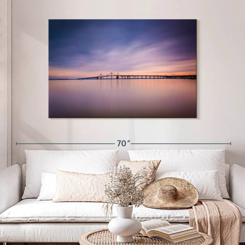 Lilie Scenic Chesapeake Bay Bridge, H 32 po x l 48 po