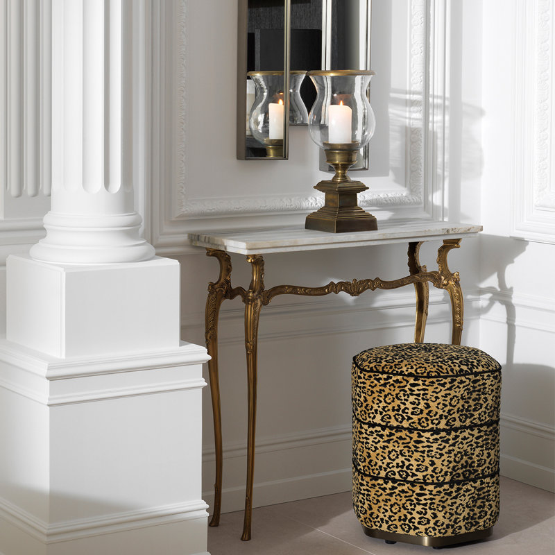 Roosevelt Upholstered Accent Stool