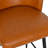 Kerfoot 27.1" Seat Height Swivel Saddle Faux Leather Counter & Bar Stool