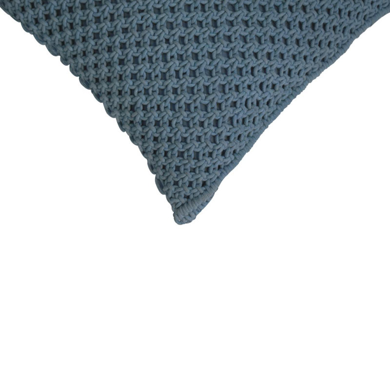 Connerton Geometric Square Cushion, Blue