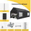 10 pi. L 20 pi. Garage en acier D