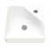 Cantrio SolidTech Matte White Acyrlic Composite Single Sink with 11.875" x 11.875" Dimensions