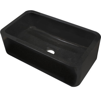 33'' L Farmhouse / Apron Single Bowl Granite Kitchen Sink