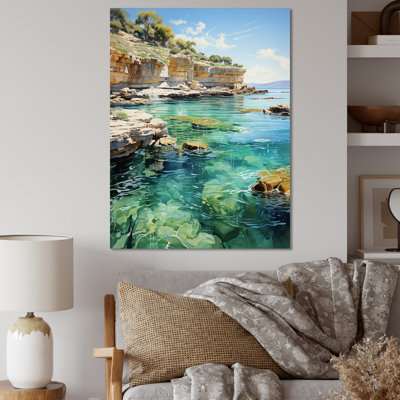 " Spain Dramatic Cliffs Of Mallorcain "