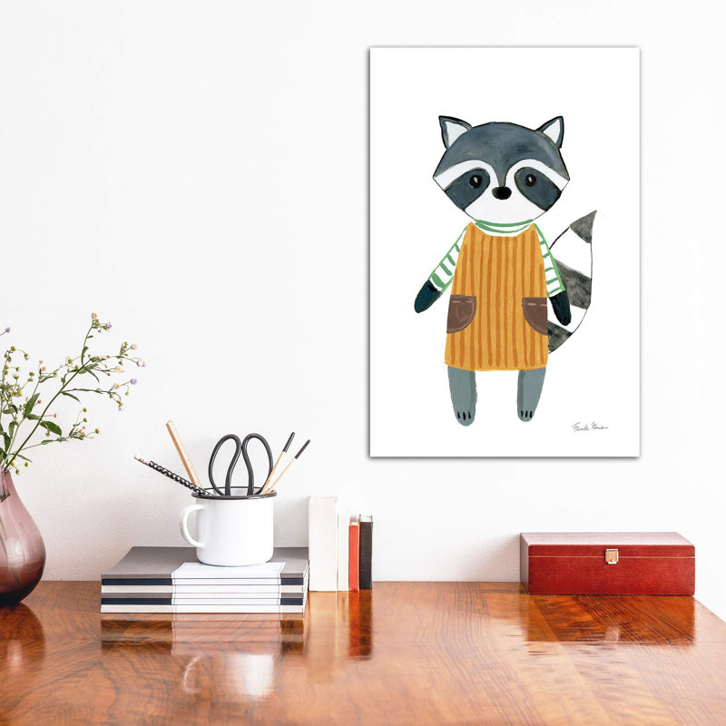 Décoration murale quartier Pals III pour enfants, Toile tendue, H 18 po x l 12 po x 1,5 po
