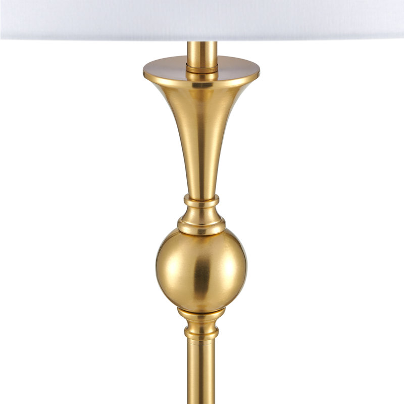 60" Dimmable Standard Floor Lamp, Gold