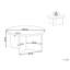 Brueck Four Leg Coffee Table-28201235