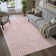 Celeta Abstract Rainbow Striped Area Rug - Colorful Modern Carpet for Living Room, Bedroom, or Office Decor