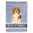 Beagle assis sélectionné