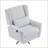 Power Recliner Chair With 360° Swivel And Gold 5-Star Base, Adjustable For Ultimate Comfort And Style-957390595