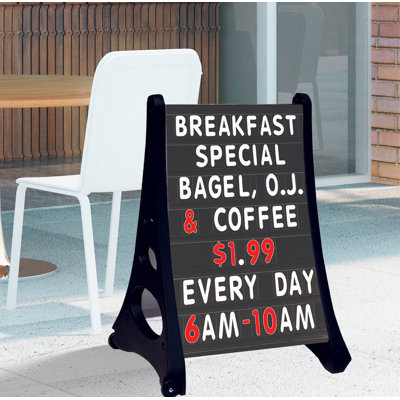 Plastic Changeable Letter Board