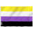 Non-Binary Pride Polyester 36 x 60 in. House Flag