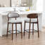 Tabouret de comptoir en bois massif-354948332