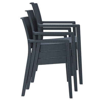 Hela Stacking Patio Dining Armchair
