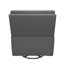 Fauteuil oscillant, inclinable et pivotant rembourré Abingdon-1313693966