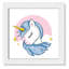 Impression sur papier Sparkly Unicorn-47848578-47848585